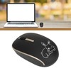 Wireless Type C Mouse 1200DPI Mute Button USB Dual Receiver
