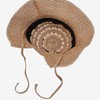 Hazzys (대구신세계)24SS베이지 짜임 면혼방 벙거지모자 HILG4E111I2 (Daegu Shinsegae) 24SS Beige