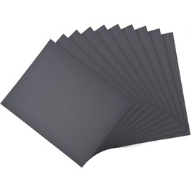 TA-VIGOR 10Pcs 800 Grit Wet Dry Sandpaper 9 Inch x 11 Inch, Assorted Sanding Sheets Abrasive Paper for Wood Furniture Metal Automotive Polishing