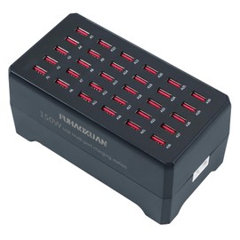 Charging Station, 150W 30 Port USB Charging Station, Multiple USB Charger Station, Charging Station for Multiple Devices, Multi USB Charging Station, Chargers for Multiple Devices