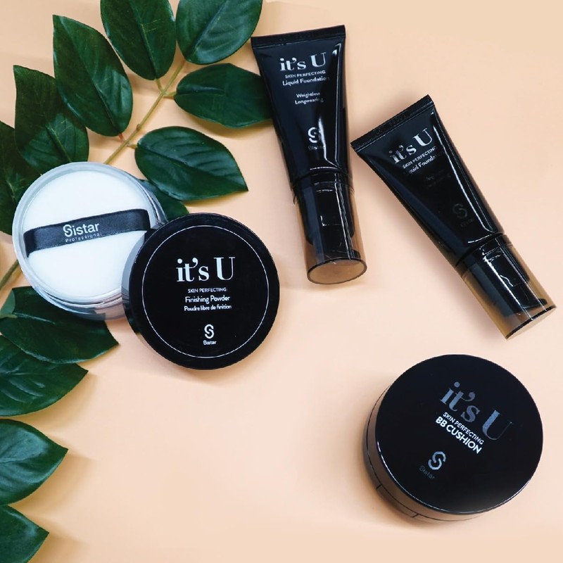 Sistar Skin Perfecting BB Cushion Full Coverage Long Lasting Natural