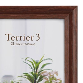 ハクバ HAKUBA 木製 フォトフレーム テリア3 2Lサイズ 2面 ヨコ ブラウン FWTR3-BR2L2Y