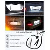 HUQUZN Rear License Plate Lamp Light Socket Wire Harness Fit