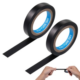 EupHHonycs 2Pcs Grip Finishing Tape Tennis Racket PVC Racquet Finishing 0.4Inch ×10.93 Yards Badminton Racquet Grip Racket Wrap Tape for Tennis Badminton