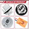 Svicari Rear Tail Light Socket with Wire Harness and Bulb