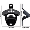 HAIICEN White Anchor Bottle Opener Wall Mount, Nautical Rustproof Soda