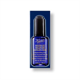 Kiehl's, Midnight Recovery- Midnight Recovery Serum - Aceite Facial Hidratante Concentrado, Restaura el Resplandor de la Piel Durante la Noche y Reduce la Apariencia de las Líneas de Expresión