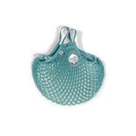 Filt1860 French Market Net Bag - AquaBlue Color - Medium Short Handles