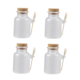 FOMIYES 4sets Sub-packaging Bottles for Bath Salt Cosmetic Leakproof Storage Containers for Creams Handicrafts Multipurpose Design