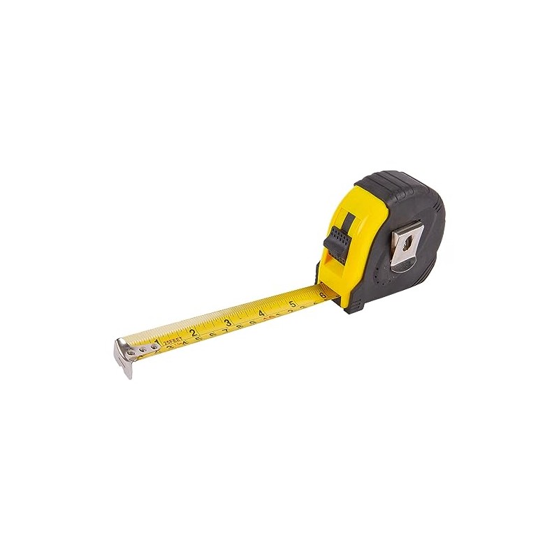 Blackspur 1x Yellow 7.5m x 25mm Dual-Blade Retractable Tape Measure