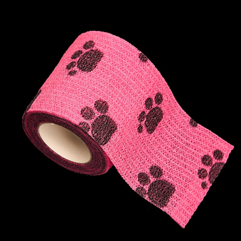 NAUZE 4 Rolls Pet Vet Wrap Pet Vet Bandage Self