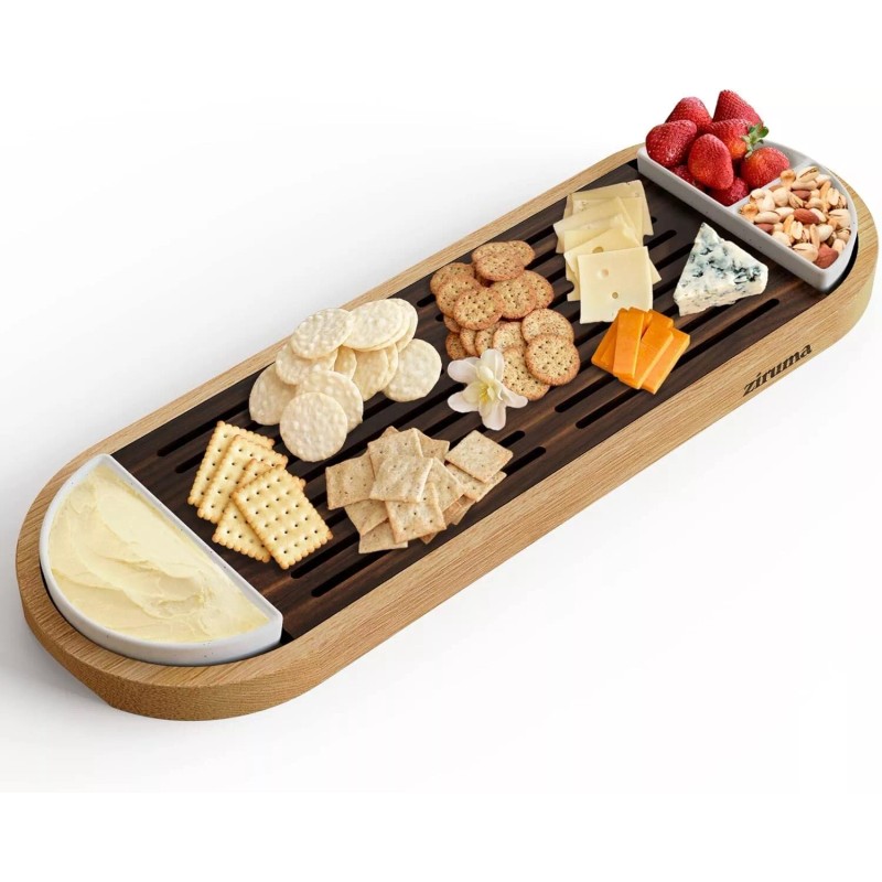 Ziruma Marvelous Bread Cutting Board and Serving Tray