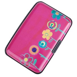 TieNew Credit Card Holder Small Credit Card Wallet Slim RFID Metal Card Holder Wallet Business Card Case ID Case for Women Men