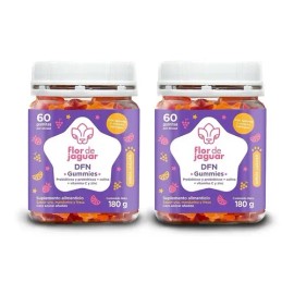 Flor De Jaguar | Pack 2 Dfn Gummies - Con Probióticos Mandarina, Uva Y Fresa