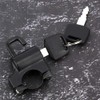 Aramox Motorcycle Helmet Lock, 22mm Universal Handlebar Motorcycle Helmet Safety