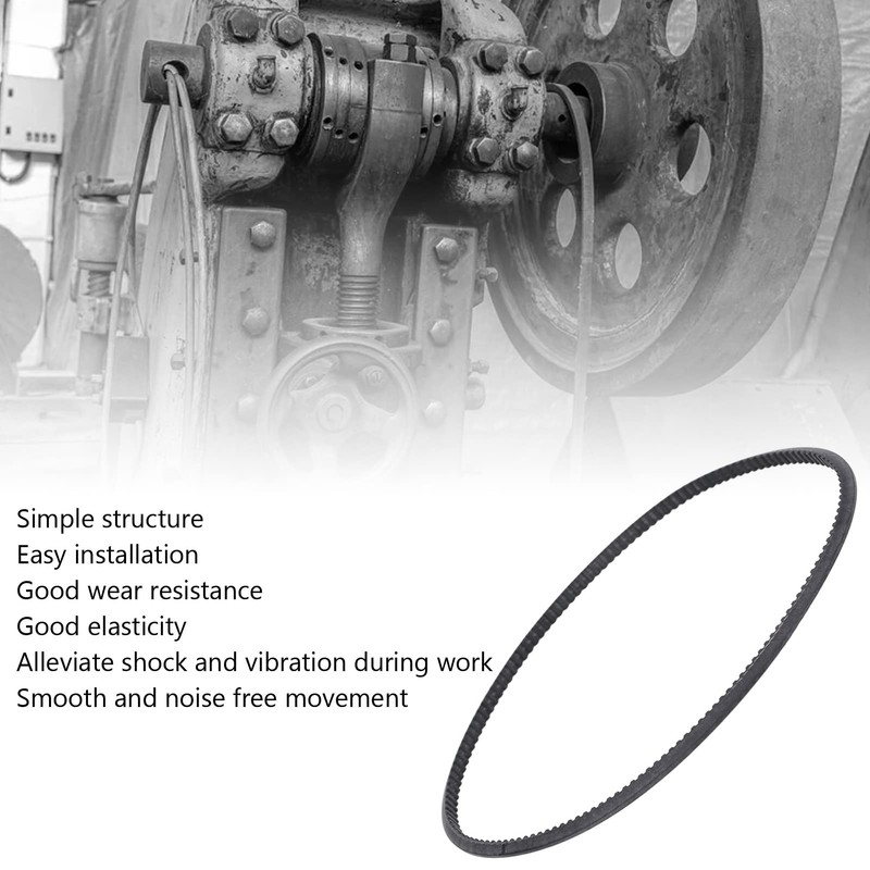 Lathe Belt Mini 5M375 Replacement Lathe Drive Belt for 210x400