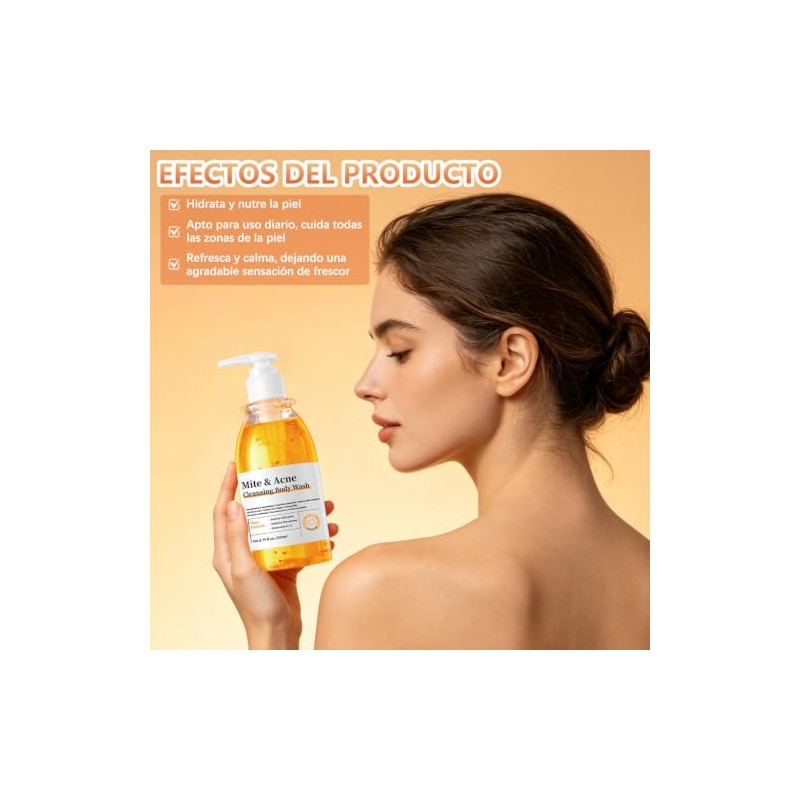 250ml Jabón Líquido de Aminoácidos Multibeneficios, Hidratante y Nutritivo