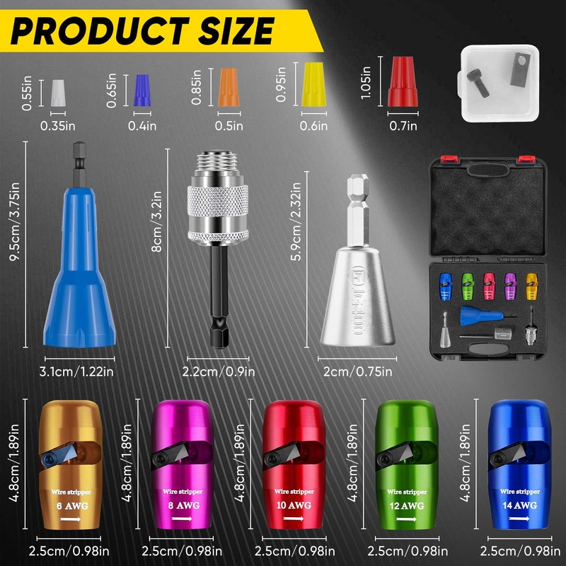 US Regulations Wire Stripping for Drill, Wire Stripping Tool &