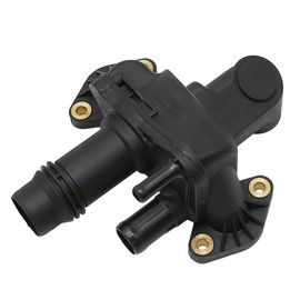 Hoypeyfiy LR073372 Thermostat Housing Water Outlet House Pipe Replacement for Land Range Rover Sport Discovery 3 4 Jaguar S Type X200 1316061 JDE38234 1331447 1357091