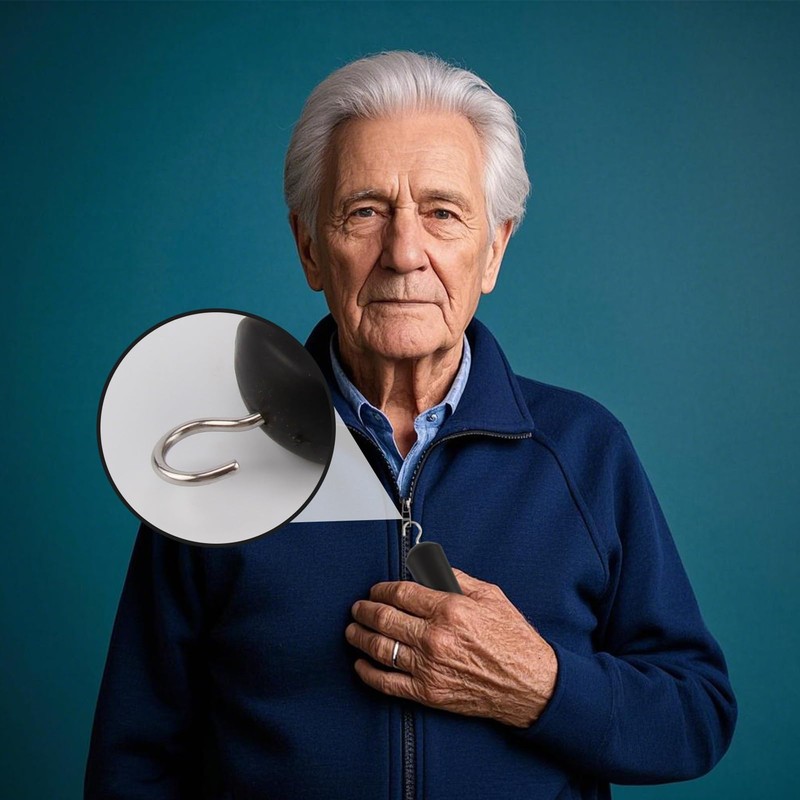 Button Hook and Zipper Pul Helper, One Hand Buttons aids