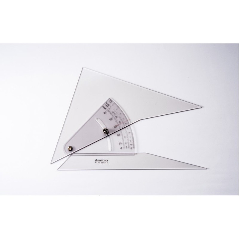 ステッドラー(STAEDTLER) 定規 勾配定規 マルス 25cm 964 51-10
