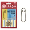 IPPON Ring Round Snap, Made in Japan, Stainless Steel, Value