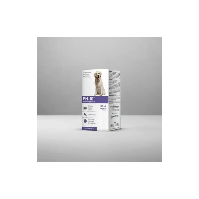 FH-10 Factor Hepatico Perro 100 ml Pet-Medica