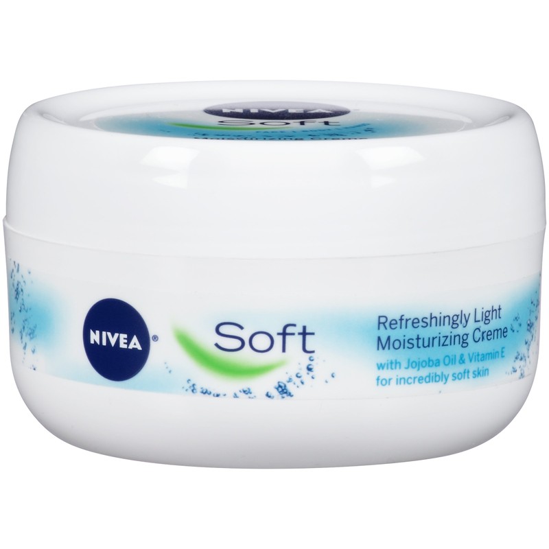 NIVEA Soft Moisturizing Creme, 6.8 Ounce (Pack of 3)