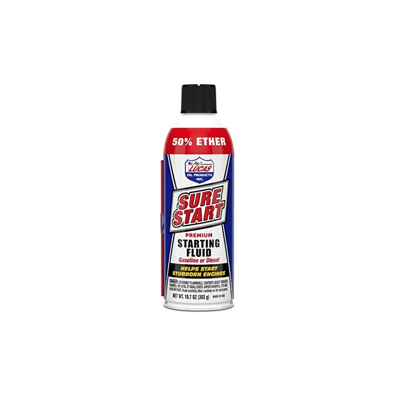 Lucas Oil 11238 Sure Start Premium Starting Fluid - 10.7