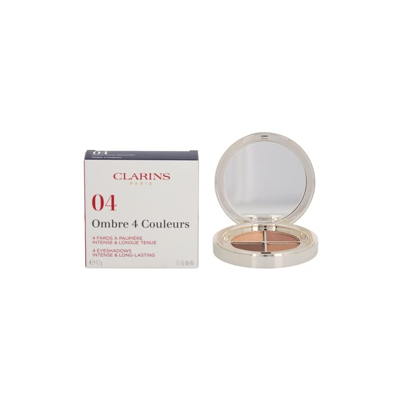 Clarins Ombre 4 Colour Eyeshadow Palette 04 Brown Sugar Gradation