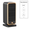 Space Heater 500W PTC Ceramic Low Noise Fast Heating Portable