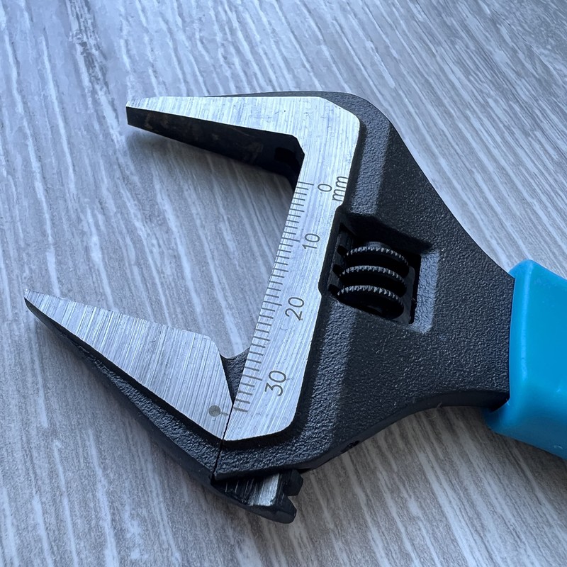 OX Pro Series Adjustable Wrench Extra Wide Jaw 6” (150mm)