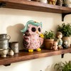 Stapleford Cute Owl Statue for Home Shelf Decor, 6.1" Small