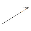 Three Sections Aluminum Alloy Alpenstock Corrosion Resistance Telescopic Trekking PoleGold