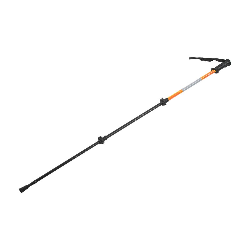 Three Sections Aluminum Alloy Alpenstock Corrosion Resistance Telescopic Trekking PoleGold