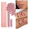 De Delineador De Labios Impermeable Mate Sexy Color Nude