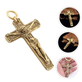 Operitacx Set of 2 necklace decoration, DIY pendant, charms, hand decoration, key ring, catch ring, the necklace pendant pendant, jewellery finding, brass, adorning copper jewellery ornament, Copper,