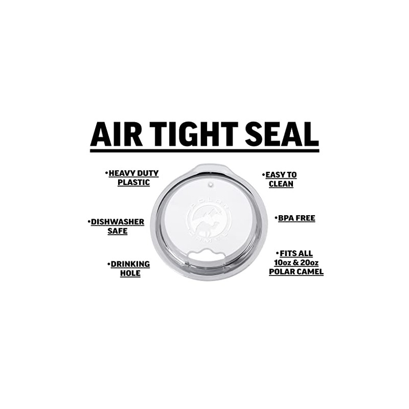 Rogue River Tactical Polar Camel Replacement Lid For 20 Ounce