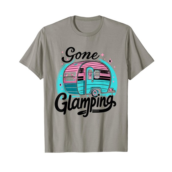 Gone Glamping Glamp Camping Glamper T-Shirt