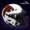 Riddell Speed Mini Football Helmet Lunar Atlanta Falcons