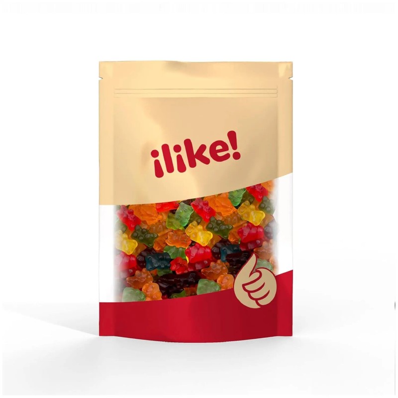 iLike! Gummy Bears Classic Candy - Made with Real Fruit