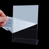 ROSSHINE A5 Acrylic Sign Holder, 6pack L-Shape A5 Perspex Display