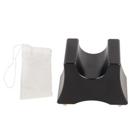 HiFi Cable Stand Spike Shock Absorbing Aluminum Alloy HiFi Speaker Cable Feet Spikes for Amplifier CD Player 2pcs Black