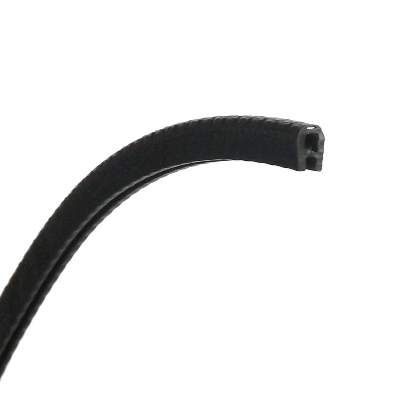 The Metal House Small black rubber Edge protective trim 9.5mm