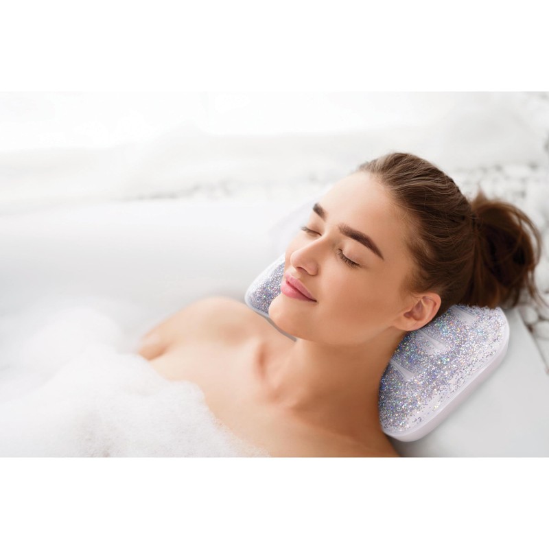 IS Gift Relaxing Bath Pillow, White
