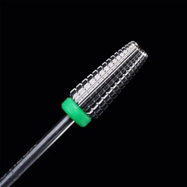 Beautilux 5-in-1 Nagelfräser bits, Bohrer für Nägel, 3/32 Zoll Nagel-Bits, Nagelfräser Aufsätze, für Nagelbohrer Wolframkarbid-Bohrer für Maniküre entfernen Acryl oder hartem Gel (NDB-FO-C)