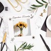 ZBEIVAN 12x12 White Picture Mats with Core Bevel Cut Frame
