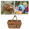 Fockety Garden Tool Bag, Canvas Tool Bag Large Waterproof Garden