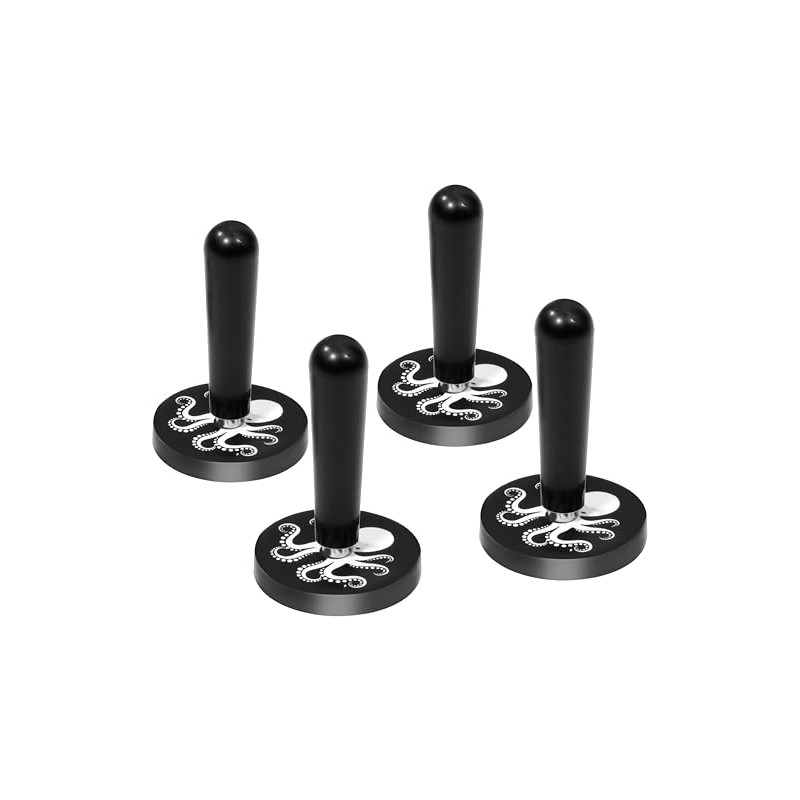 VViViD Octopus Magnets, Rubber Coated for Scratch-Free Vinyl Installation 4-Pack