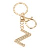 PATIKIL Initial Letter Keyring, Letter A-Z Key Ring, Initials Key